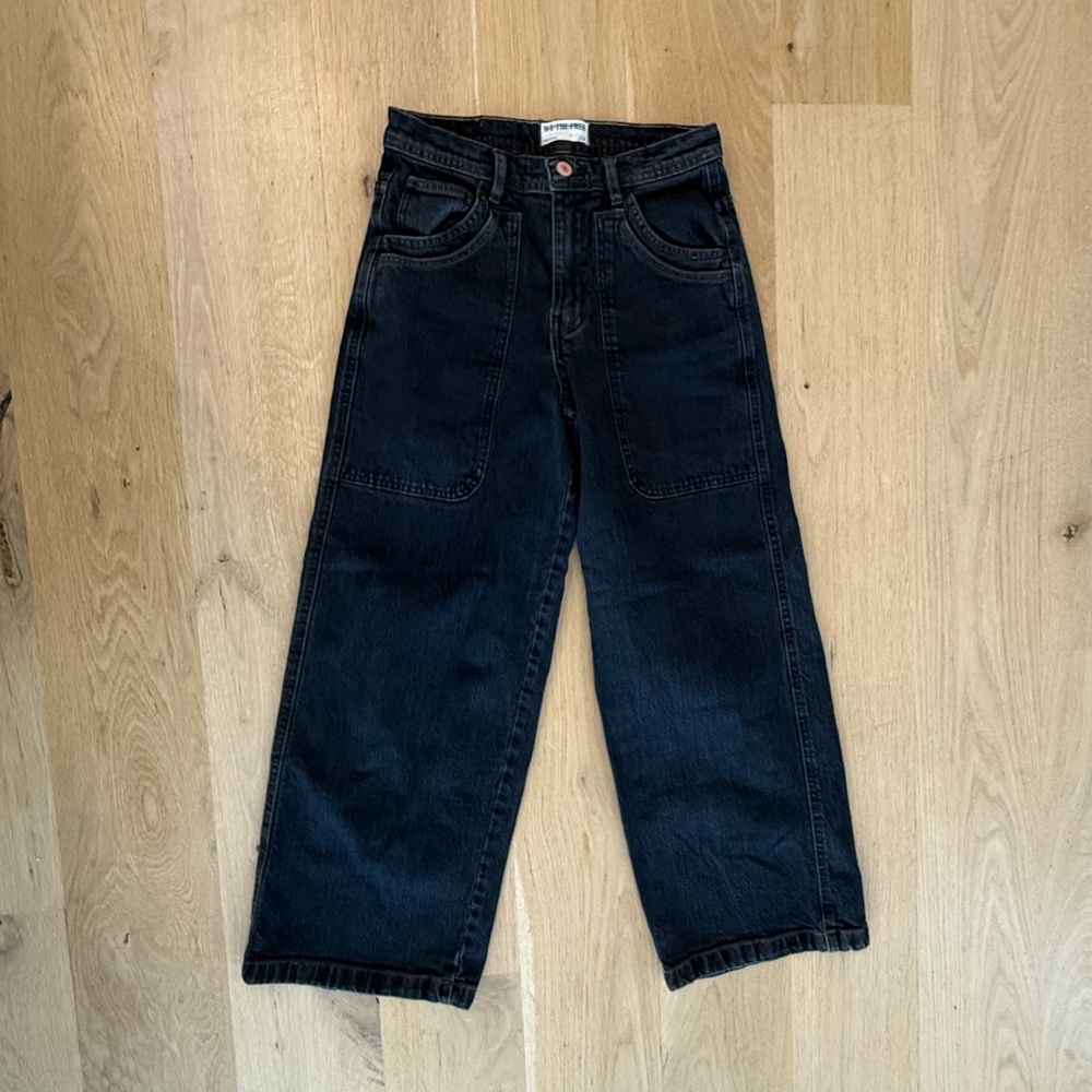 We The Free Piper Mid Rise Wide Leg Jeans - Size 24